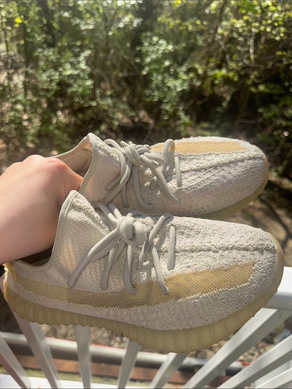adidas Yeezy Boost 350 V2 “Light “ size 7.5 - Picture 7 of 10